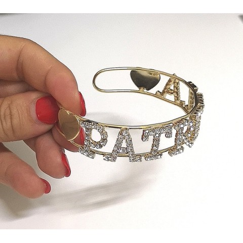 Bracciale Personalizzabile in oro su misura per la cliente Bea –  GioGioJewels