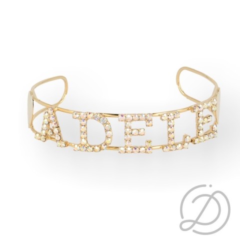 Bracciale Personalizzabile in oro su misura per la cliente Bea –  GioGioJewels